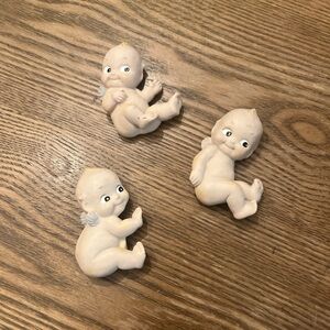 Vintage Enesco Kewpie Doll Magnets Set of 3